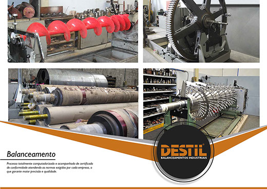 Balanceamento - Processo totalmente computadorizado e acompanhado de certificado de conformidade atendendo as normas exigidas por cada empresa.