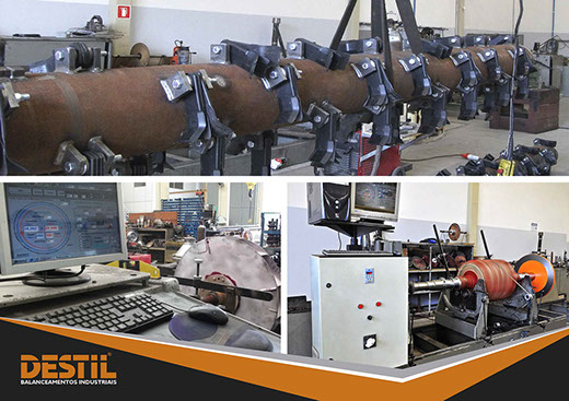 Balanceamento - Processo totalmente computadorizado e acompanhado de certificado de conformidade atendendo as normas exigidas por cada empresa.