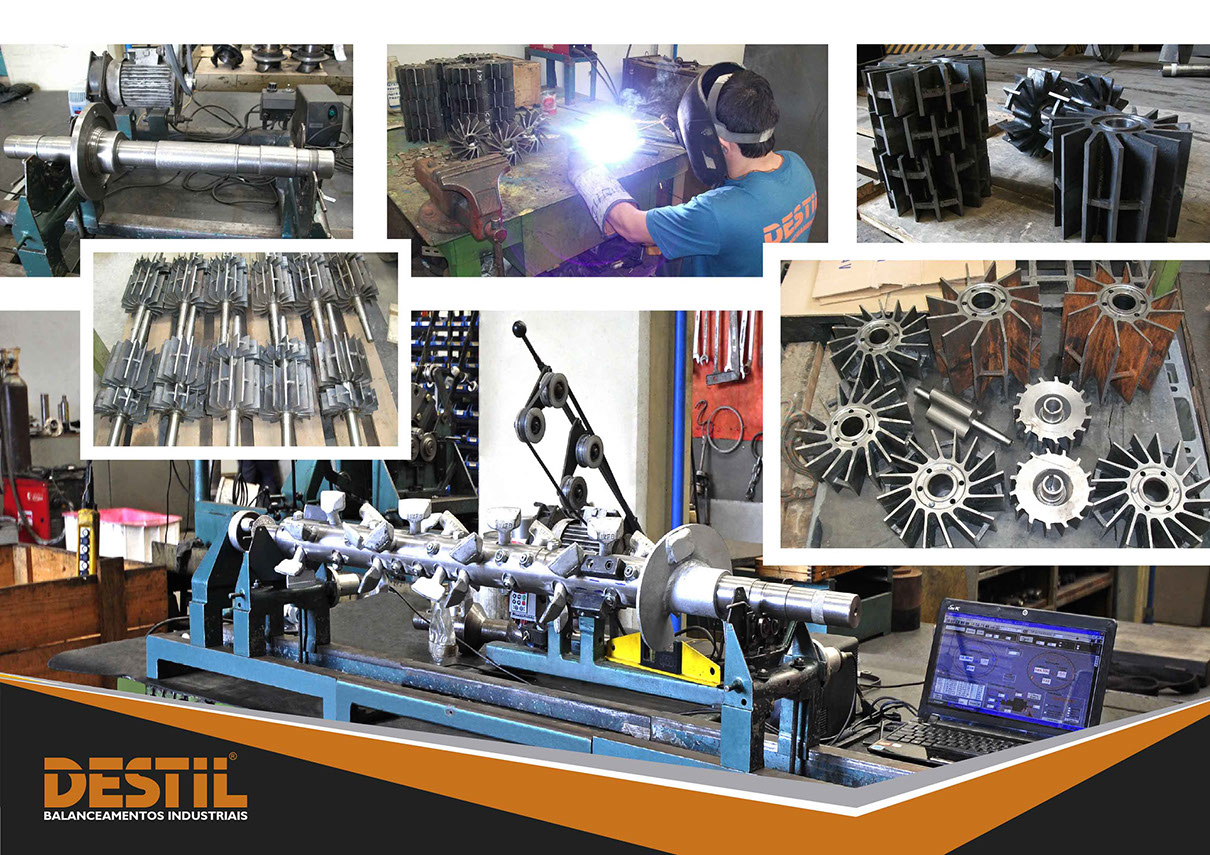 Balanceamento - Processo totalmente computadorizado e acompanhado de certificado de conformidade atendendo as normas exigidas por cada empresa.