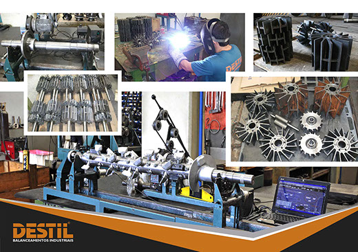 Balanceamento - Processo totalmente computadorizado e acompanhado de certificado de conformidade atendendo as normas exigidas por cada empresa.